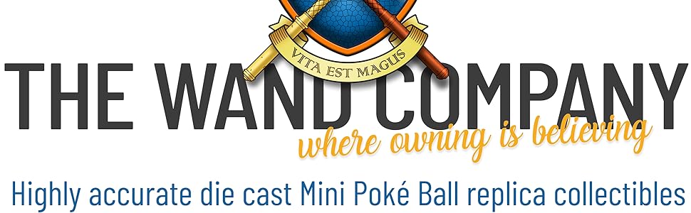 Highly accurate die cast Mini Poké Ball replica collectibles