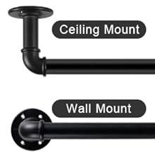 curtain poles metal