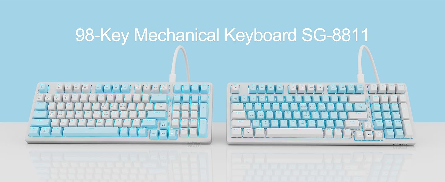 mechanical gaming keyboard red switch brown switch