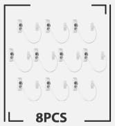 Window Restrictors,eSynic Popular 6pcs Window Restrictor Locks Durable UPVC Window Locks for Baby...