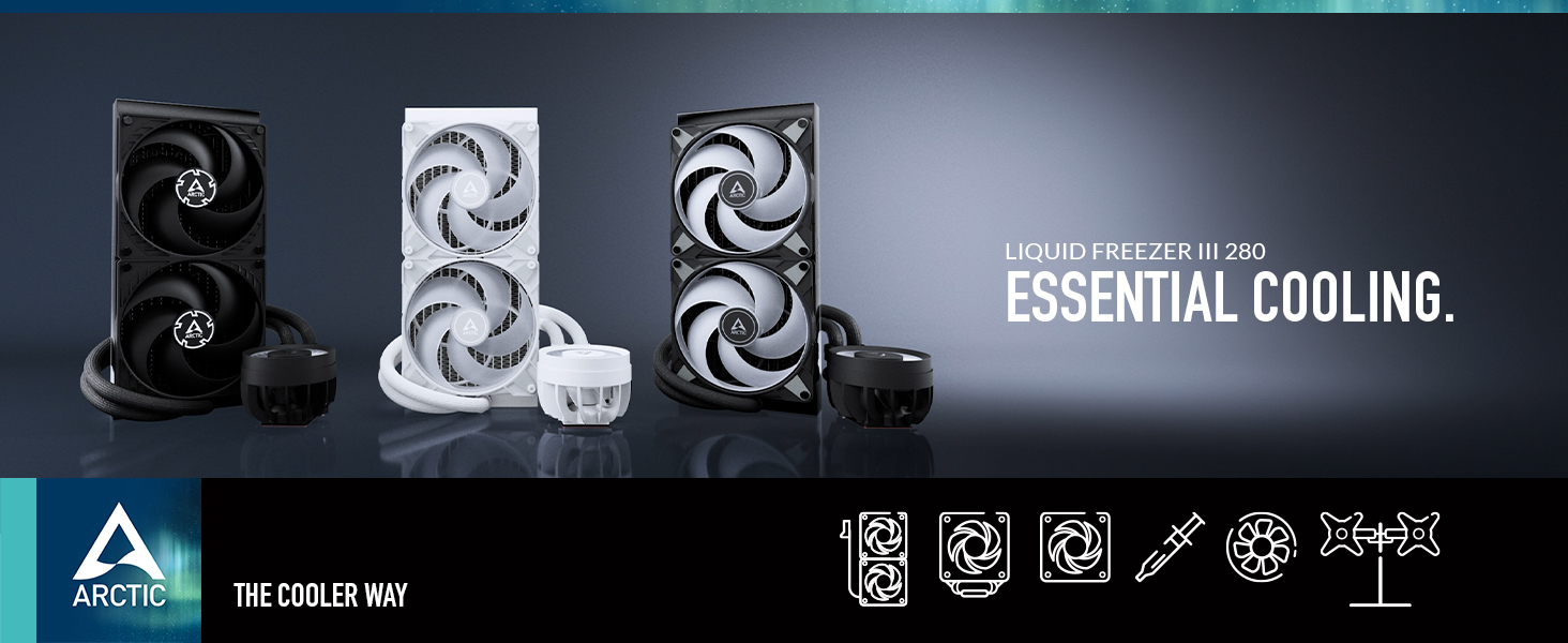 Liquid Freezer III 280 Footer