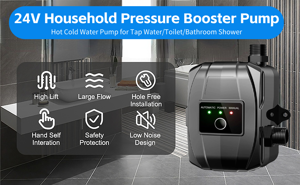 150W Water Pressure Booster Pump