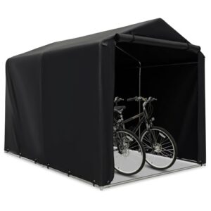Waterproof Garden Bike Tent with Roll-up Zipper Door and Gloves