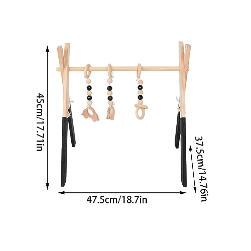 Natural Wood Baby Play Arch