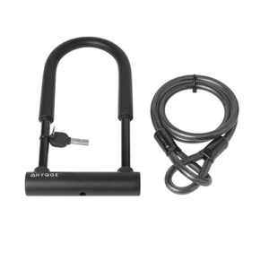 4 Feet Heavy Duty Steel Cable Bicycle Lock and 2 High Security Keys for Bicycle