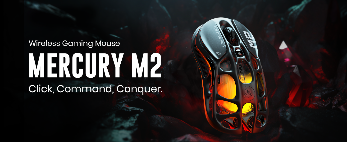 Wireless Gaming Mouse Mercury M2
