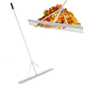 36 Tines Garden Rakes Tool with 174 cm Handle