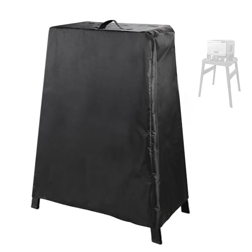 Weatherproof Pizza Oven and Stand Cover with Bottom Fixing Strap Pizza Oven Accessories for Ninja