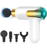 Massage Gun Deep Tissue Massager, 99 Speeds Powerful Percussion Massager with LCD Touch Screen, H...
