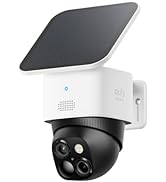 eufy Security SoloCam S220 Solar Security Camera Outdoor Wireless, Continuous Power, 2K Resolutio...