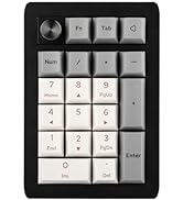 EPOMAKER EP84 Plus 75% Hot Swappable Mechanical Gaming Keyboard with Programmable Software, Three...