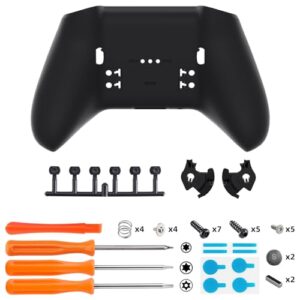 Custom Black Back Housing Shell Cover for Xbox Elite Series 2 Core Wireless Controller Model 1797 - WITHOUT Controlle