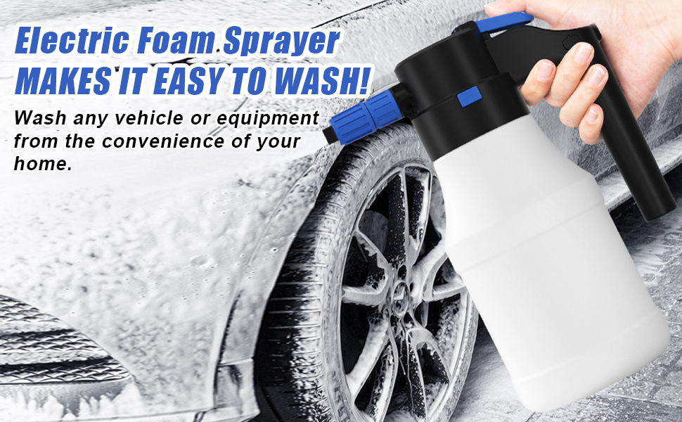Electric Car Foam Sprayer