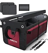 FORTEM Car Boot Organiser, Car Boot Tidy, Car Boot Storage, Collapsible Multi Compartment Car Org...