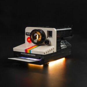 Lighting Set for Lego 21345 Polaroid OneStep SX-70 Vintage Camera - Not Include Models
