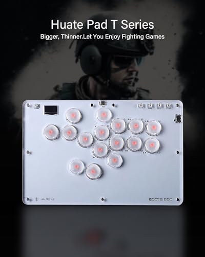 Arcade Controller Street Fight for PC/Ps3/Ps4/Switch/Steam Game Keyboard-Supports Hot Swap & SOCD