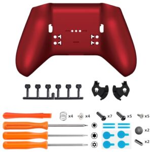 Custom Scarlet Red Back Housing Cover for Xbox Elite Series 2 Core Wireless Controller Model 1797 - WITHOUT Controlle