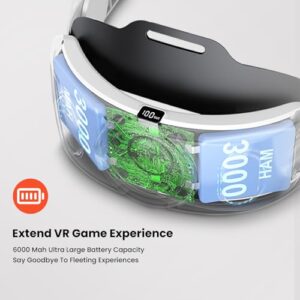 Adjustable Fast Charging 6000mah Battery Pack for Quest 3