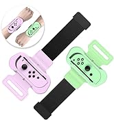 Upgraded Wrist Bands for Just Dance 2024 2023 2022 and for Zumba Compatible with Nintendo Switch ...