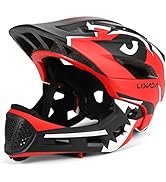 Lixada Kids Full Face Helmet Detachable Full Face Kids Bike Helmet Children Sports Safety Helmet ...