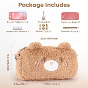 innoAura 13 in 1 Switch Accessories with Cute Switch Lite Case