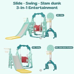 Toddler Slide with Climb Ladder