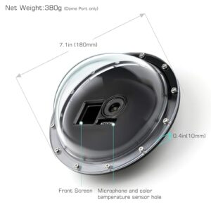 Built-in Waterproof Housing Case and Floating Hand Grip