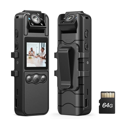 64GB Mini Body Cams