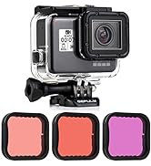 Aluminum Replacement Battery Cover Type-C USB Side Door for GoPro Hero 11/10/9 Black 33ft Waterpr...