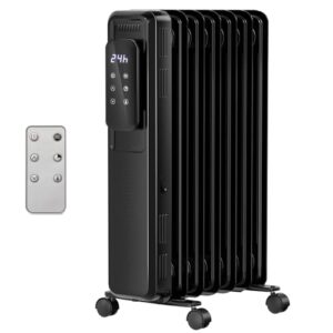 1500W Portable Electric Heater with Touch Control Display