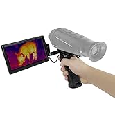 GOYOJO Handheld Thermal Imaging Monocular, with 256x192 (25Hz) @12μm Heat Sensing Lens and Integr...