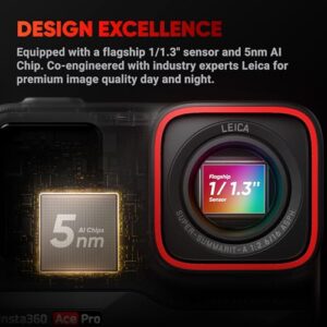 Flagship 1/1.3" Sensor and AI Noise Reduction for Unbeatable Image Quality