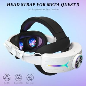 Quest 3 Elite Strap for Enhanced Support and Extend Playtime
