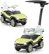 Maxmass 3-in-1 Kids Ride on Push Car, Toddler Foot to Floor Sliding Car with Removable Handlebar,...