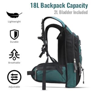 Hydration Pack with 2L BPA Free Water Bladder for Men & Women