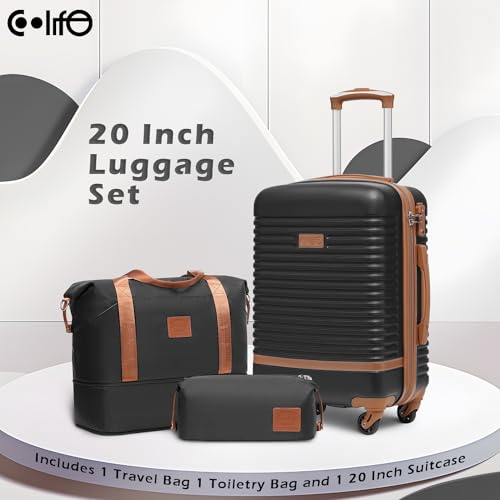 The Suitcase Included 1pcs Travel Bag and 1pcs Toiletry Bag