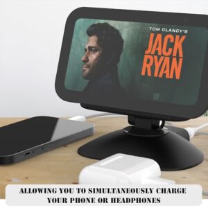 Tilt and Swivel Magnetic Table Holder (Black)