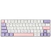 EPOMAKER TH80-X Gasket Mechanical Keyboard, 75% Layout Triple Mode Hot-swap Gaming Keyboard with ...