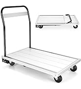 TANGZON Folding 2/3 Step Ladder, Aluminum Step Stool with Widen Anti-Slip Pedals & Foot Pads, 150...