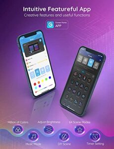 Bluetooth Rope Lights with App Control