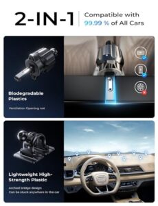 15W Magnetic Car Phone Holder Mount Wireless Fast Charging for Magsafe Charger Fits iPhone 15 Pro Max Plus 14 13 12 MagSafe Case