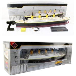 2.4G RC 3CH Electric NQD Titanic Cruise Ship RC Boat with LED Lights