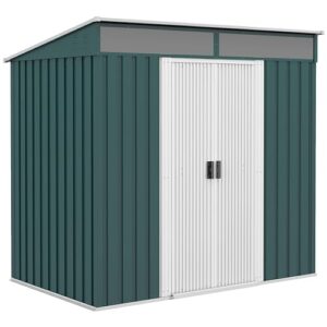 Lockable Tool Storage House with Double Sliding Doors and 2 Vents