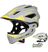 Lixada Kids Full Face Helmet Detachable Child Boys Girls Bike Helmet Protective Gear for Cycling ...