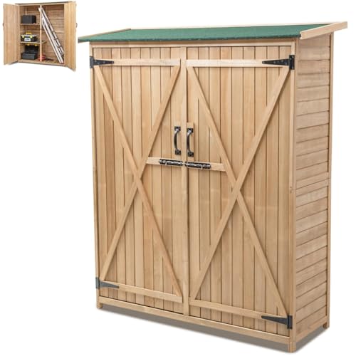 Tool Storage Cabinet with 3 Shelves