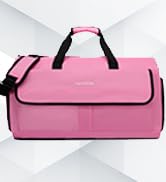Suit Carrier Garment Duffel Bag, Carry On Garment Bag for Travel with Adjustable Shoulder Strap a...