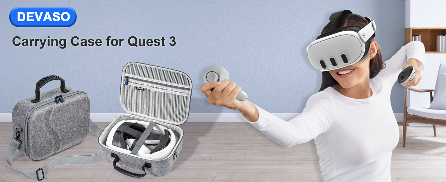 Carrying Case for Meta Quest 3