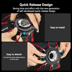 Only Compatible with SmallRig RC 60B COB LED Video Light - 4358