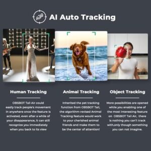 AI Tracking PTZ Camera with Intelligent APP