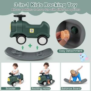 3 in 1 Kids Ride on with Detachable Balance Board
